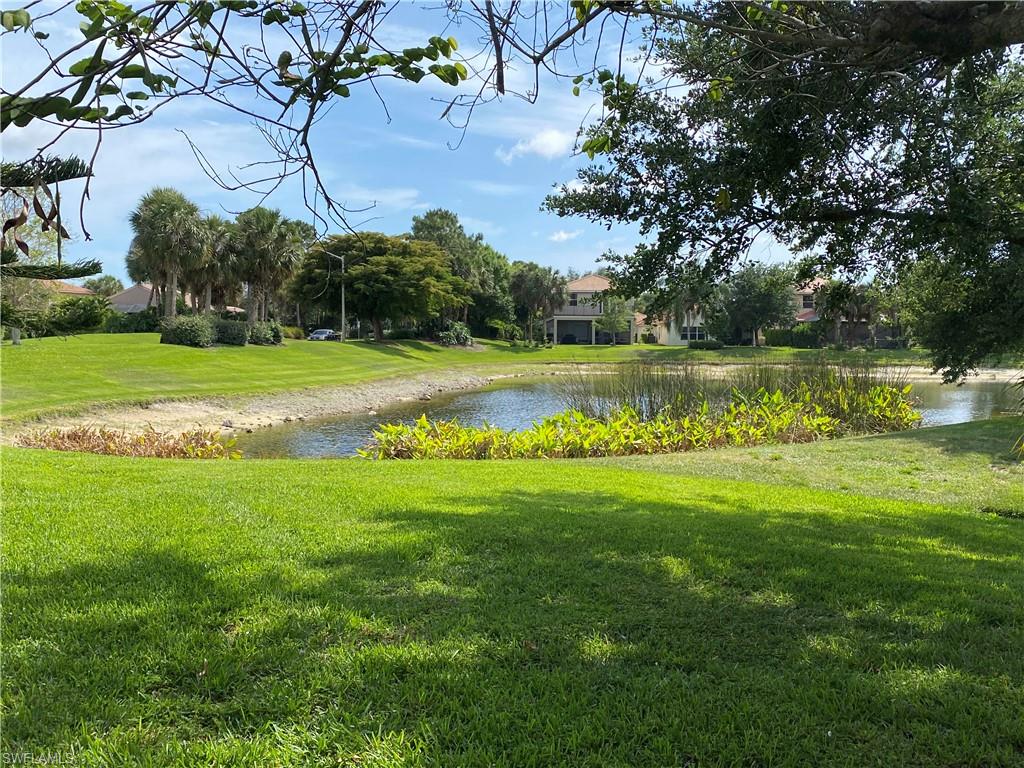 1357 Triandra Lane Naples, FL 34119 - Photo 32 of 40 a view of a lake with a big yard