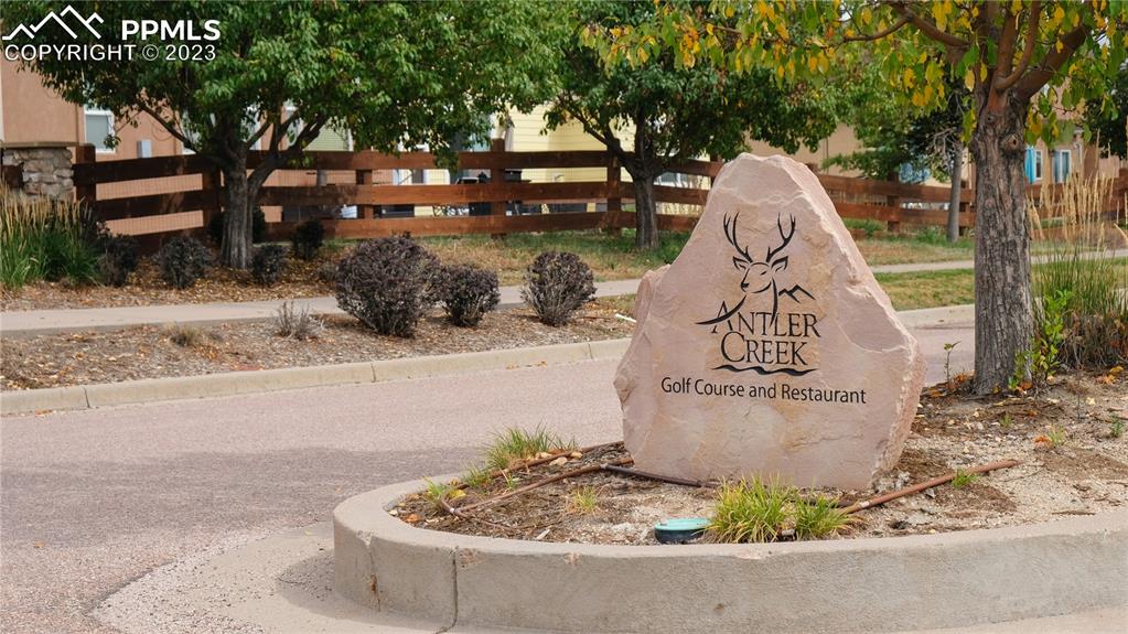 10723 Rolling Mesa Drive Peyton, CO 80831 - Photo 11 of 27 a view of a yard with fountain