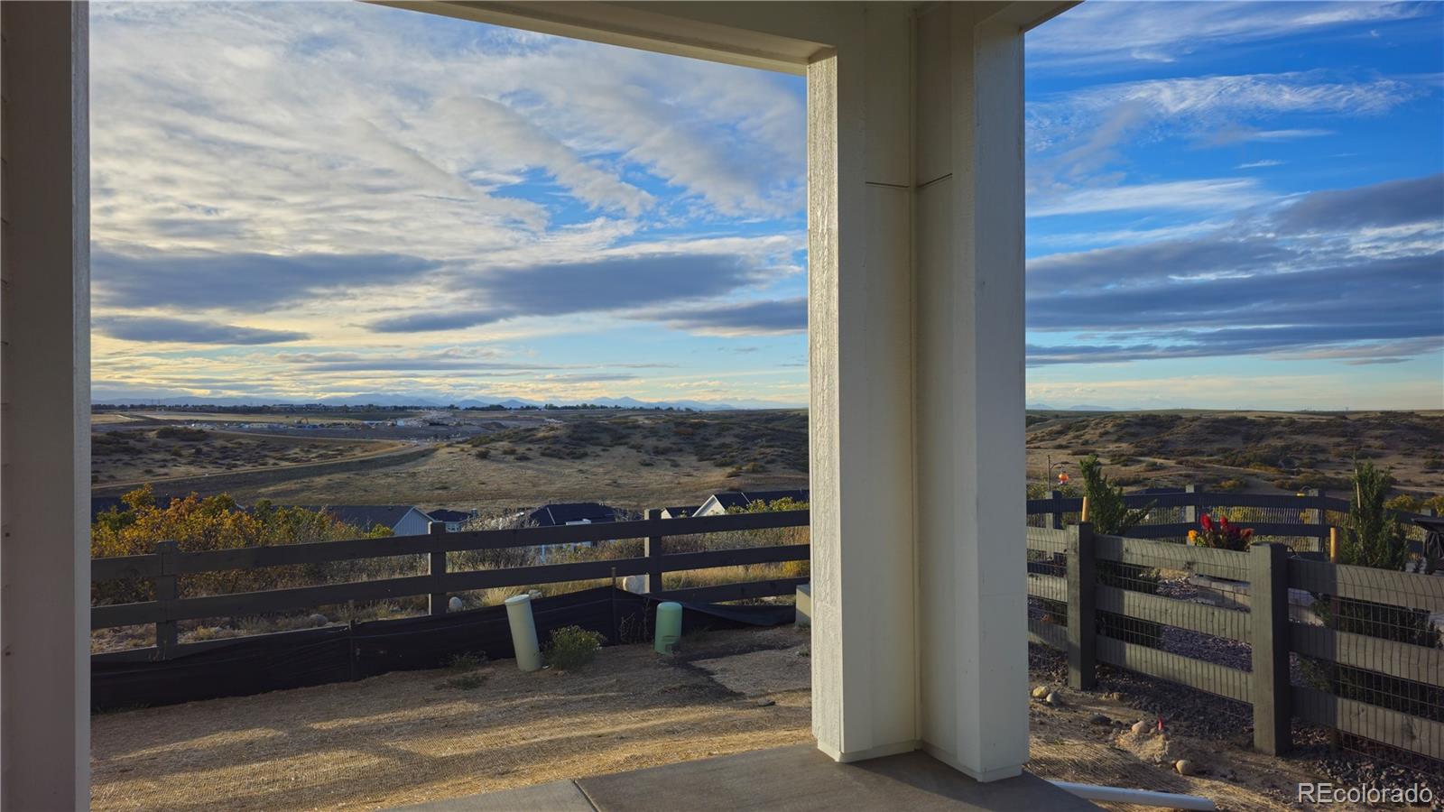 7317 Timberstone Street Castle Pines, CO 80108 - Photo 49 of 49 a view of a terrace with sky view