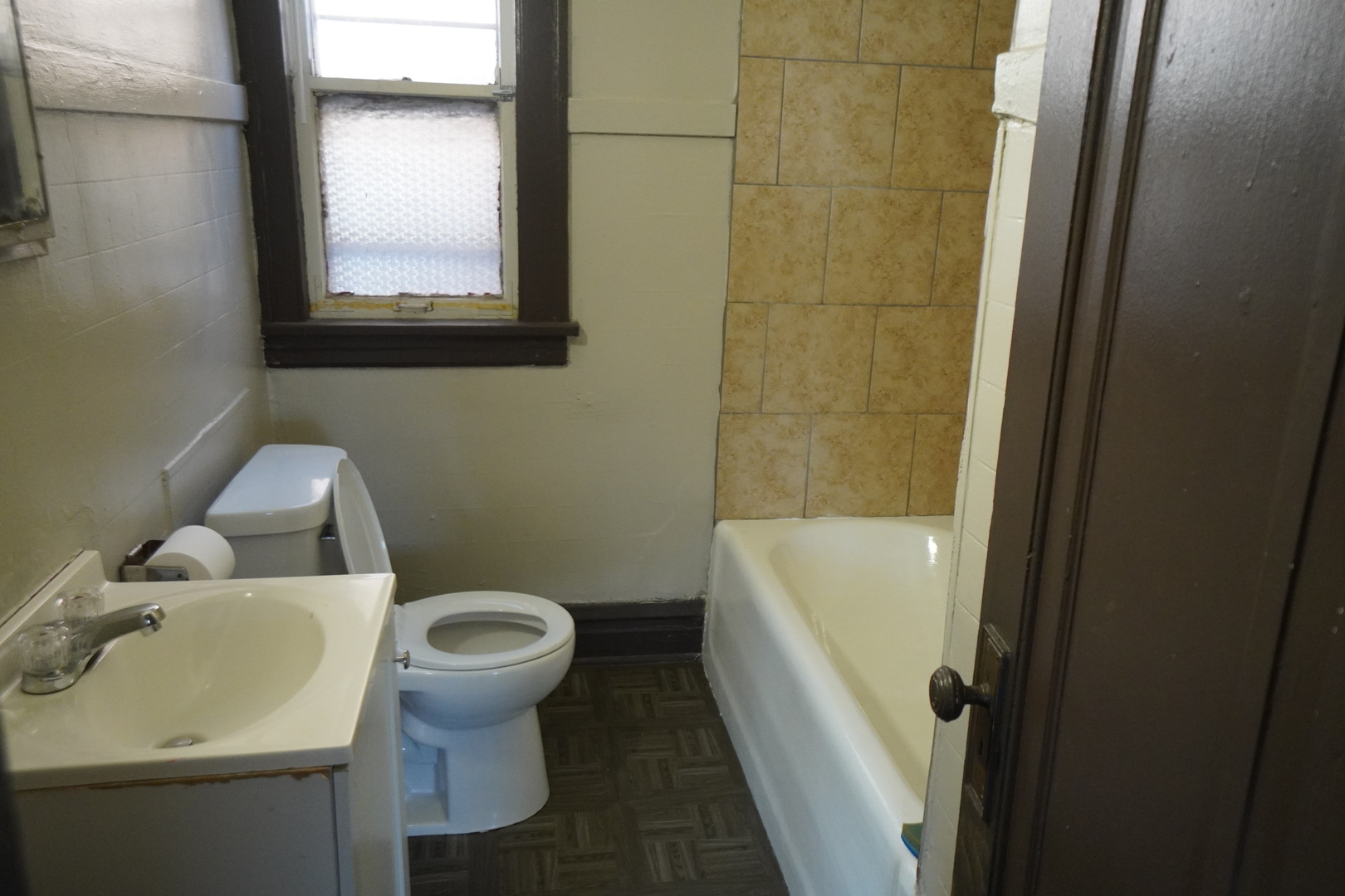 1170 Connecticut Street, Unit 2 Gary, IN 46407 - Photo 9 of 9 a bathroom with a sink and a toilet