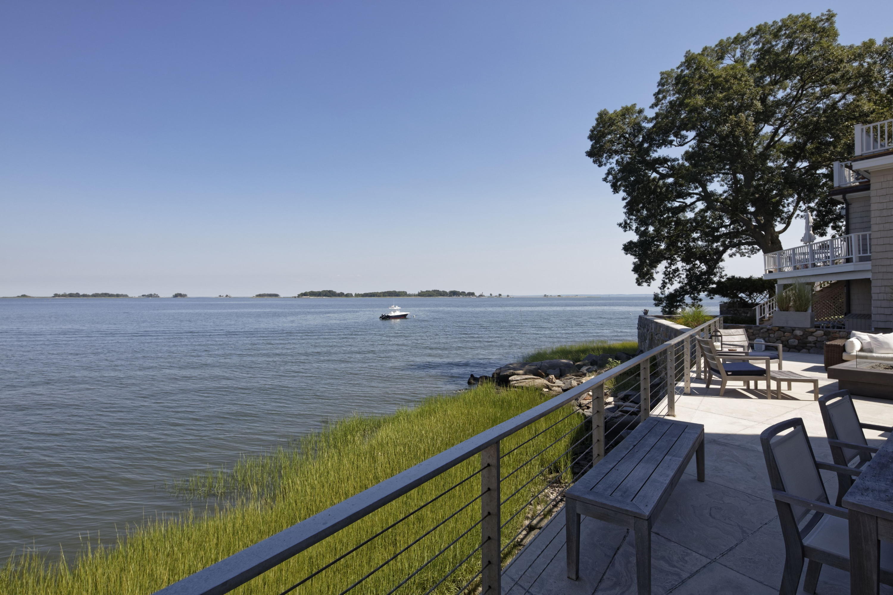 1-2 Rocky Point Road Rowayton, CT 06853 - Photo 19 of 35 a view of outdoor space with seating