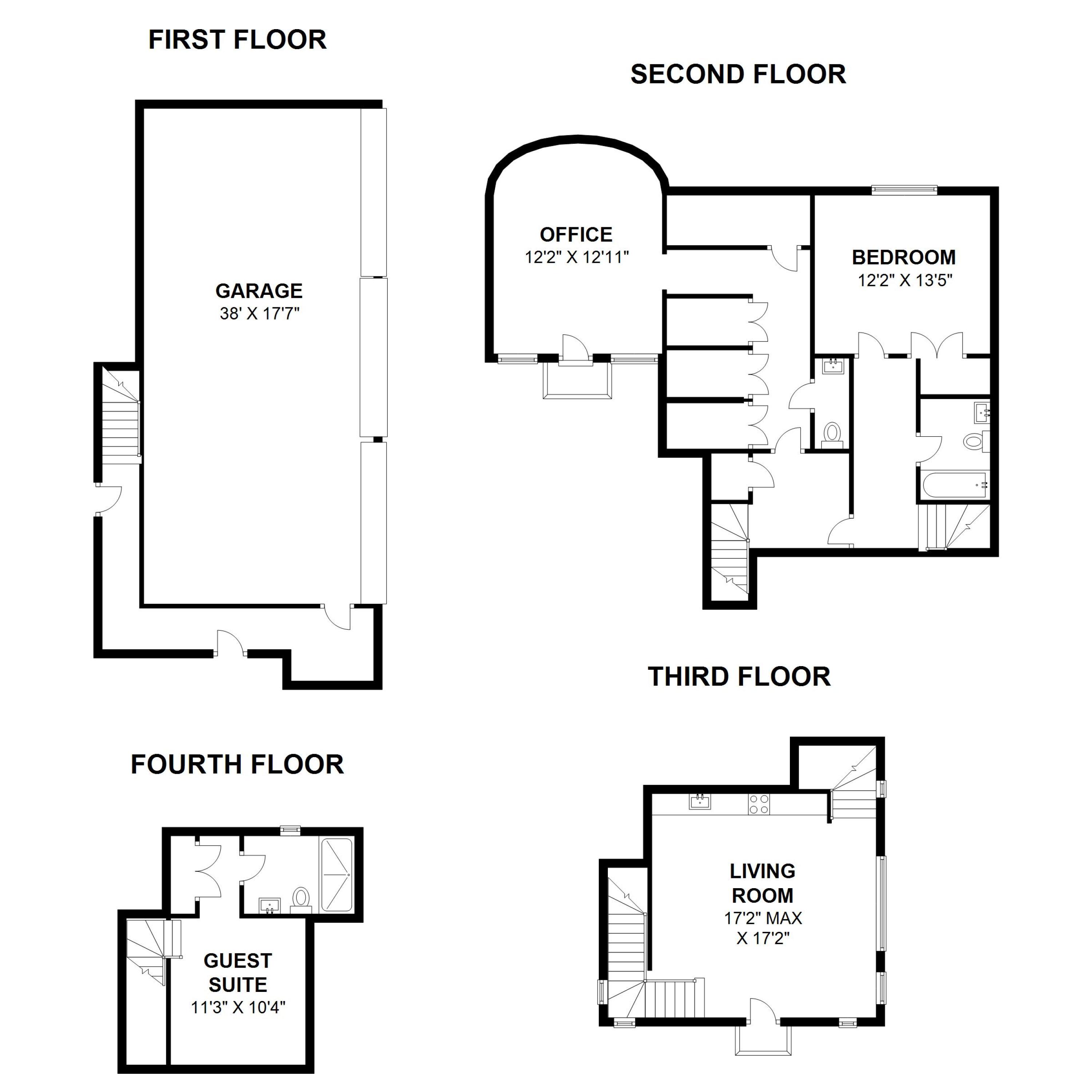 1-2 Rocky Point Road Rowayton, CT 06853 - Photo 31 of 35 a picture of a book and a bed