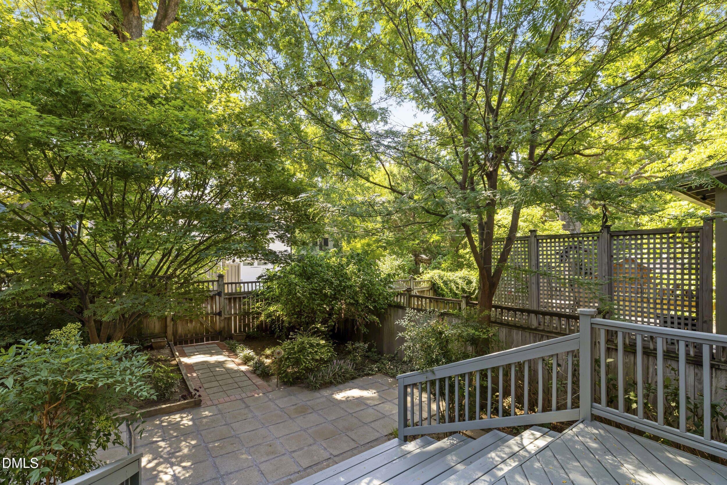 132 Woodburn Road Raleigh, NC 27605 - Photo 59 of 67 46 - Backyard