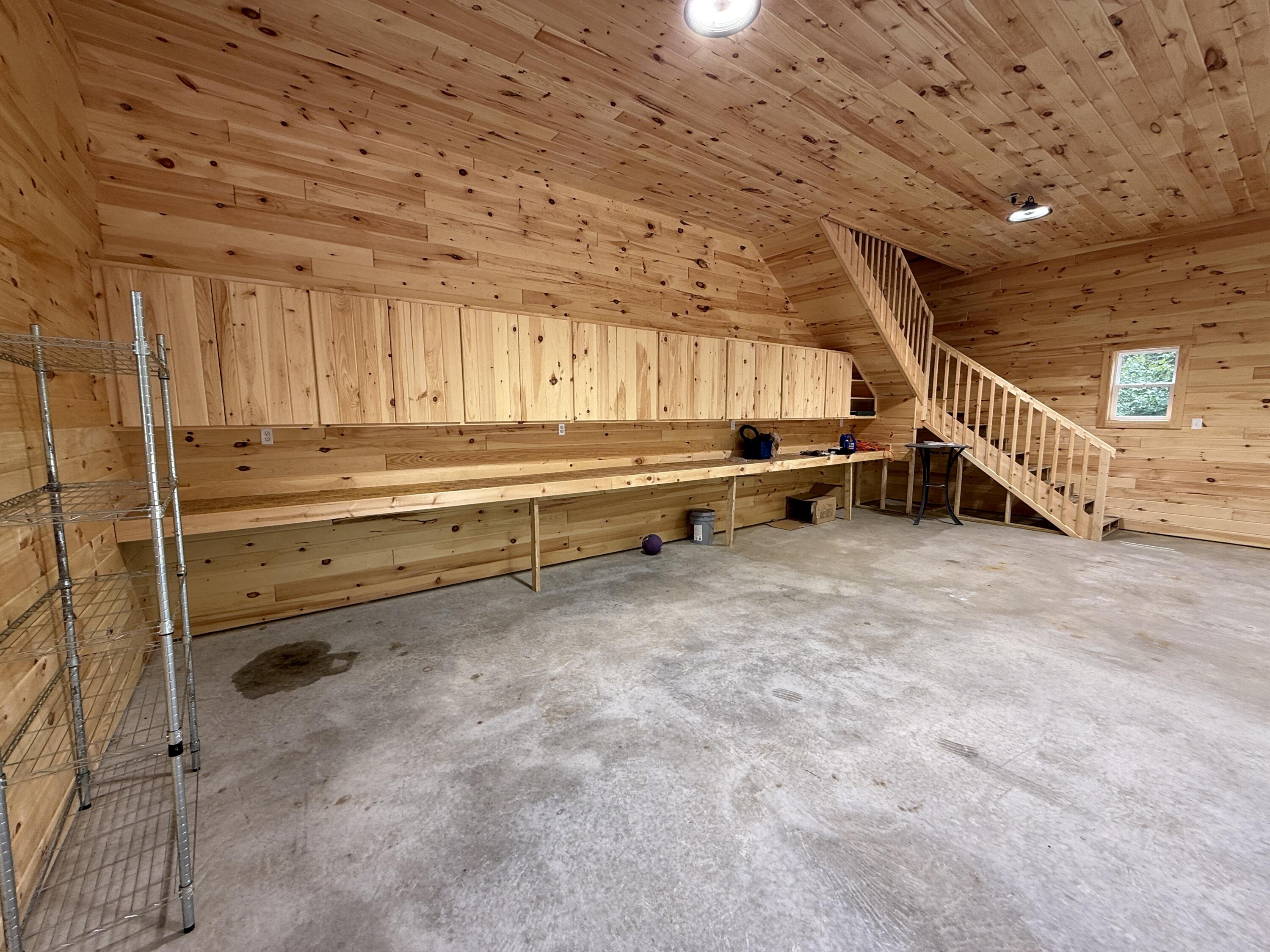 60 Targett Road Rangeley, ME 04970 - Photo 47 of 53 Garage Storage