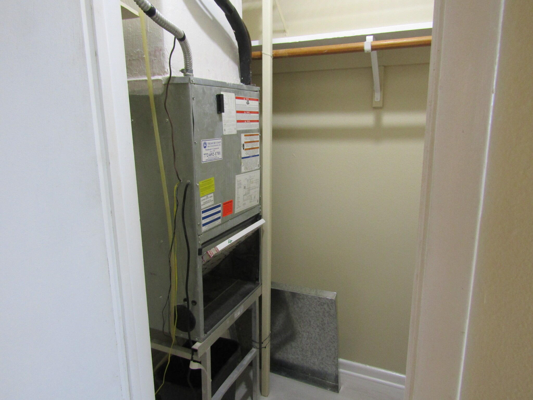 2929 Southeast Ocean Boulevard, Unit 7 Stuart, FL 34996 - Photo 12 of 17 hall closet