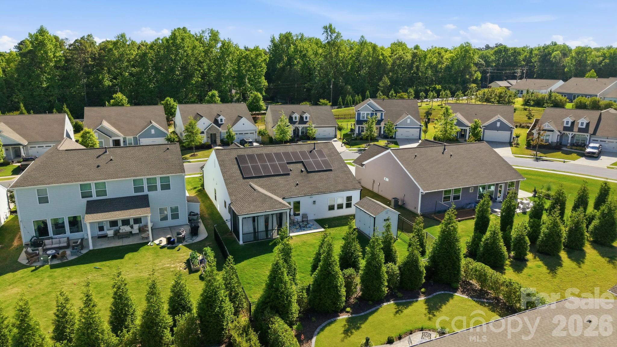6038 Holland Street Fort Mill, SC 29707 - Photo 41 of 48 an aerial view of multiple house