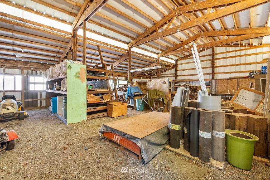 1624 King Road Winlock, WA 98596 - Photo 34 of 39 a view of a garage with storage
