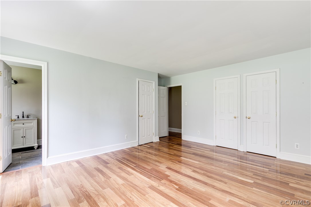 9641 Pasture Hill Road Midlothian, VA 23112 - Photo 17 of 30 a view of empty room with wooden floor