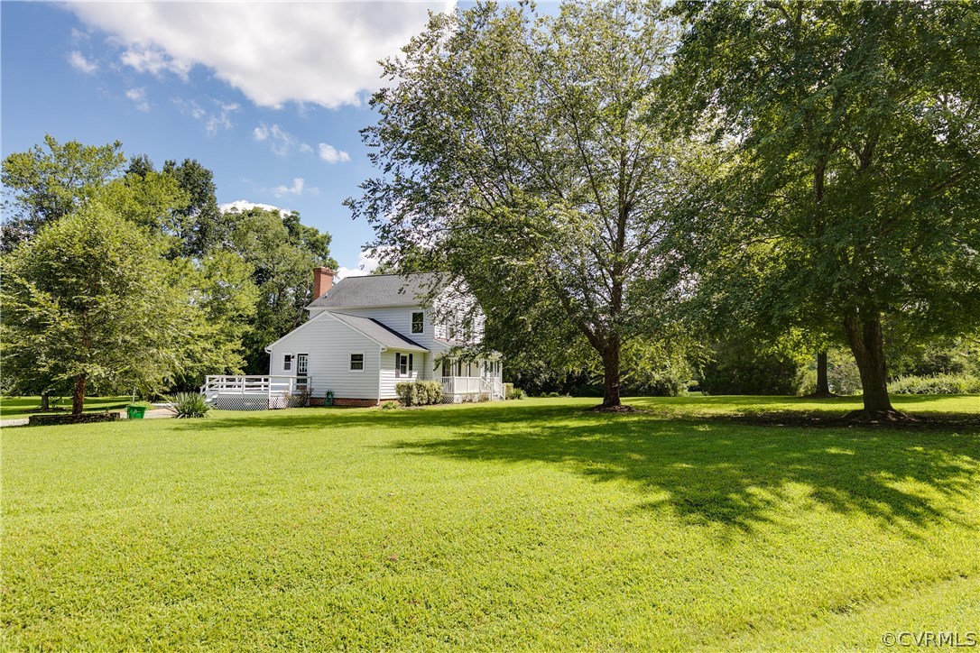 9641 Pasture Hill Road Midlothian, VA 23112 - Photo 30 of 30 a front view of a house with a yard