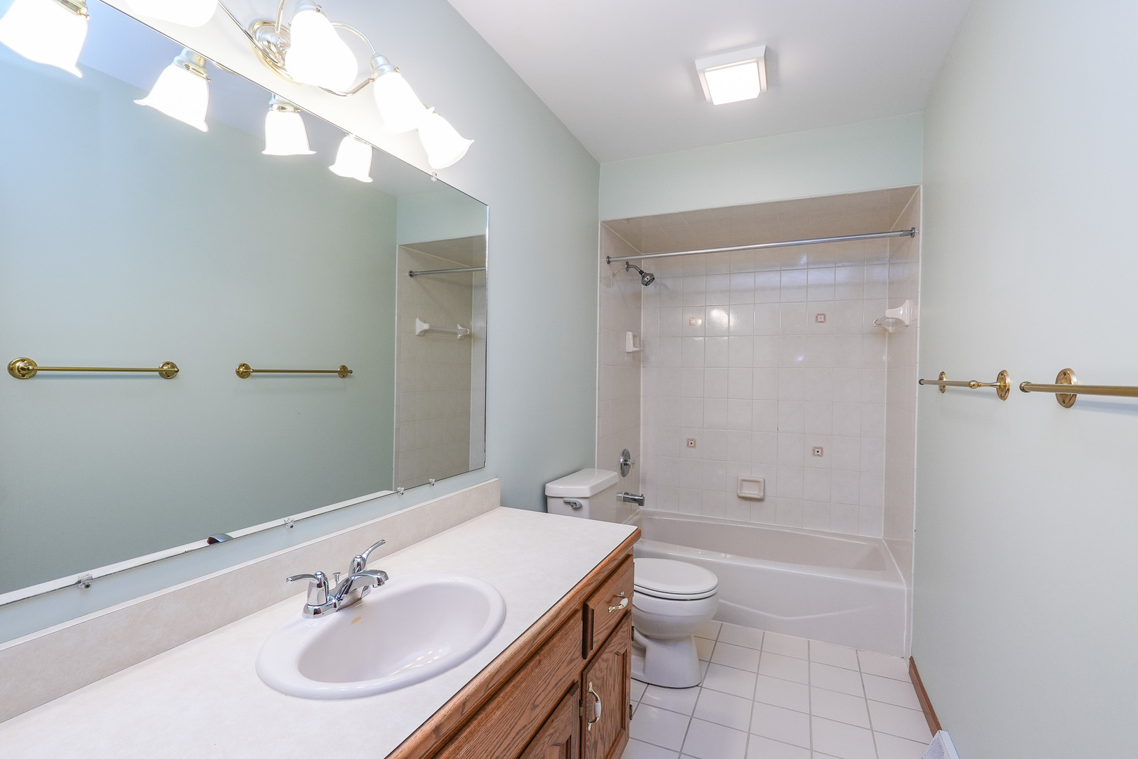 304 Andrea Drive Manhattan, IL 60442 - Photo 41 of 53 a bathroom with a sink a toilet and shower