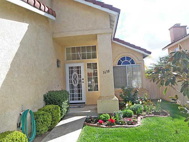 The home has a lovely, inviting entry