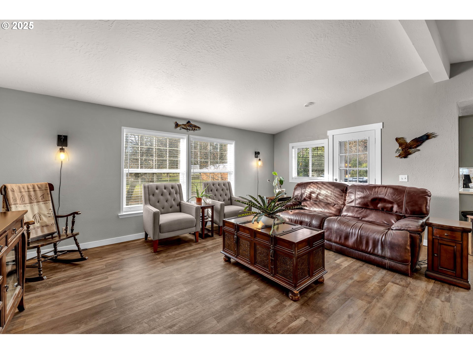 111 Mathany Road Carson, WA 98610 - Photo 16 of 39 a living room with furniture window and wooden floor