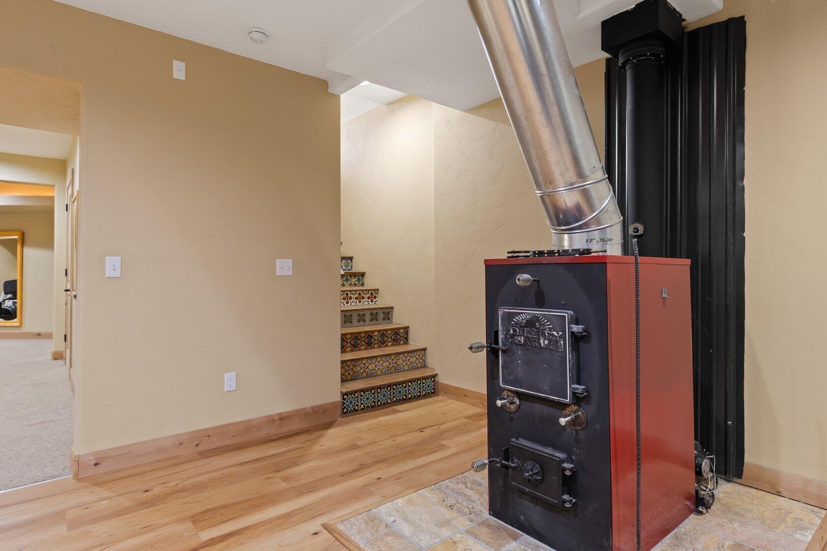 98 South Bridge Road Rockville, UT 84763 - Photo 37 of 80 Lower Level - Entrance, Wood Burning Fireplace