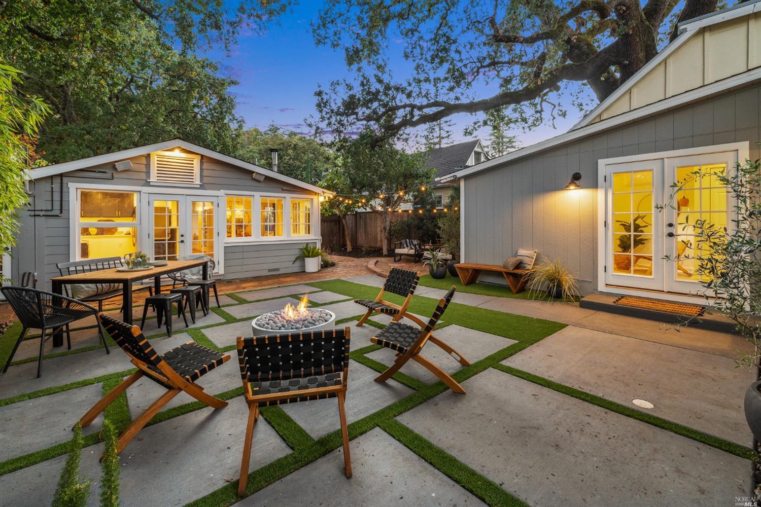 27 Laurel Avenue San Anselmo, CA 94960 - Photo 2 of 52 a view of a house with backyard porch and sitting area