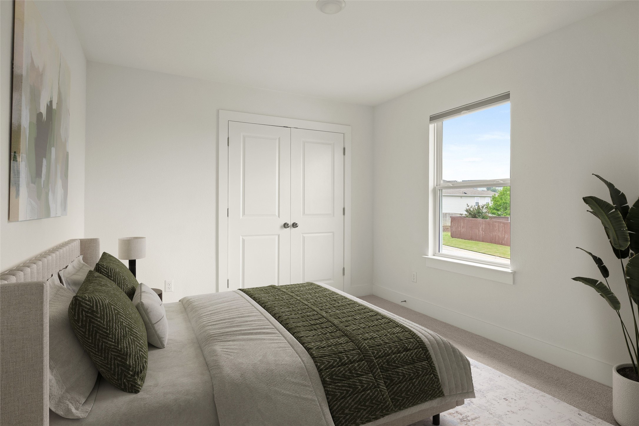 299 Tierra Trail Dripping Springs, TX 78620 - Photo 32 of 40 a bedroom with a bed and a window