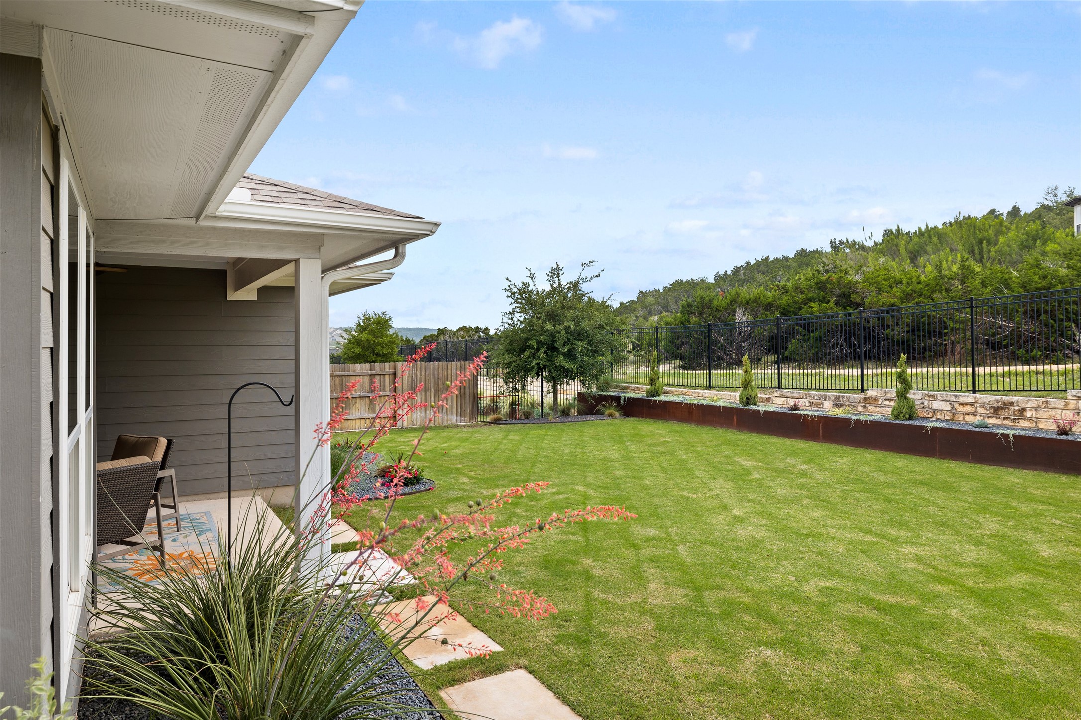 299 Tierra Trail Dripping Springs, TX 78620 - Photo 37 of 40 a view of a backyard