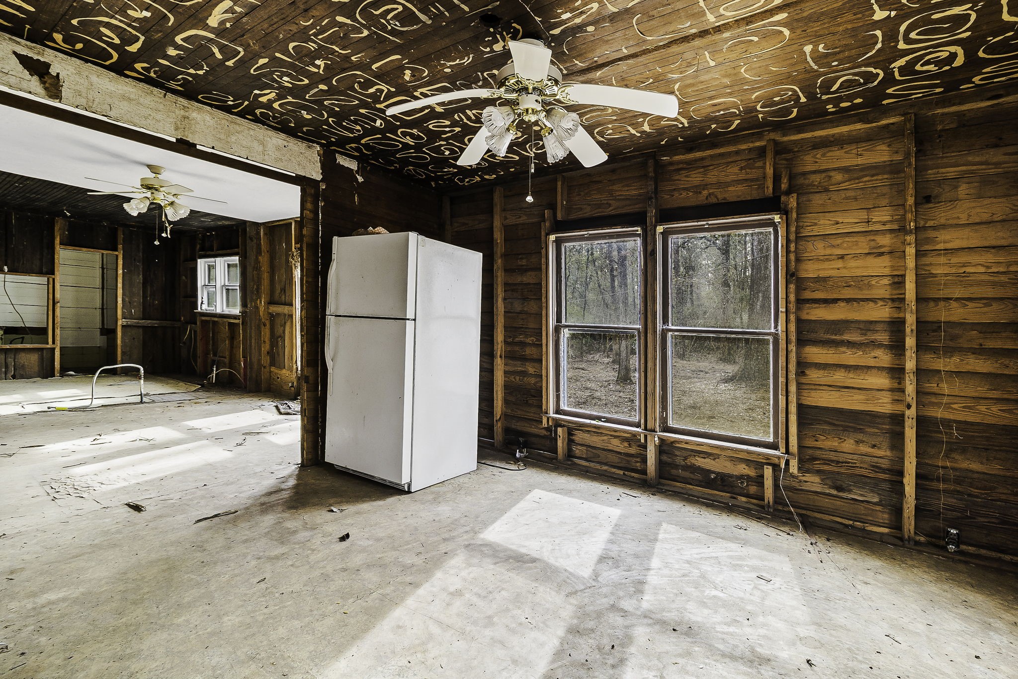 4826 Old Israel Road Livingston, TX 77351 - Photo 25 of 37 a view of a room with wooden walls