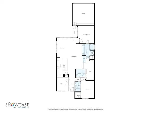 a view of a lake with a city