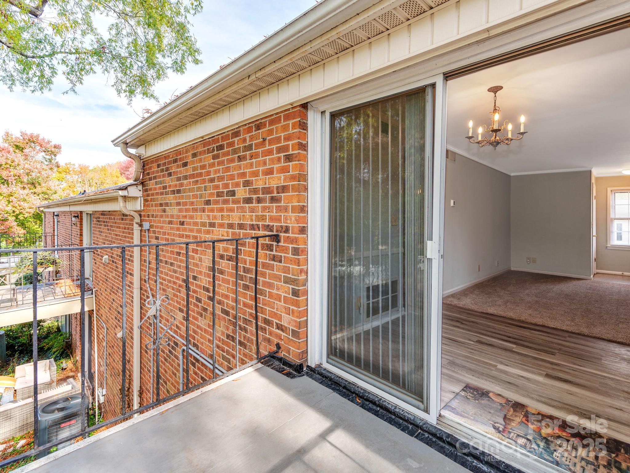 5903 Quail Hollow Road, Unit D Charlotte, NC 28210 - Photo 10 of 23 a view of balcony