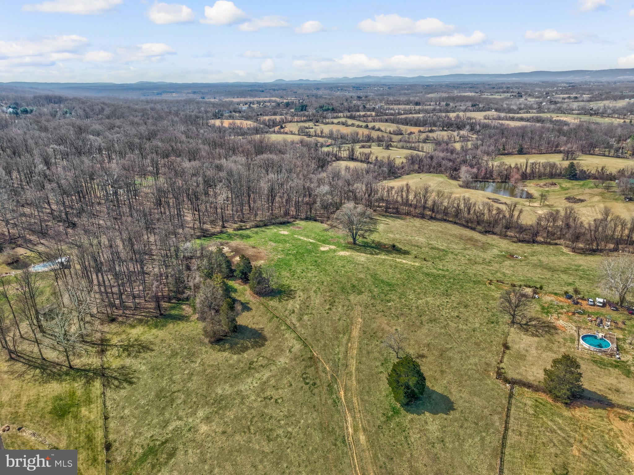 Lot 5 Hughesville Road Leesburg, VA 20175 - Photo 5 of 10 Aerial View from Hilltop toward Hughesville Rd.
