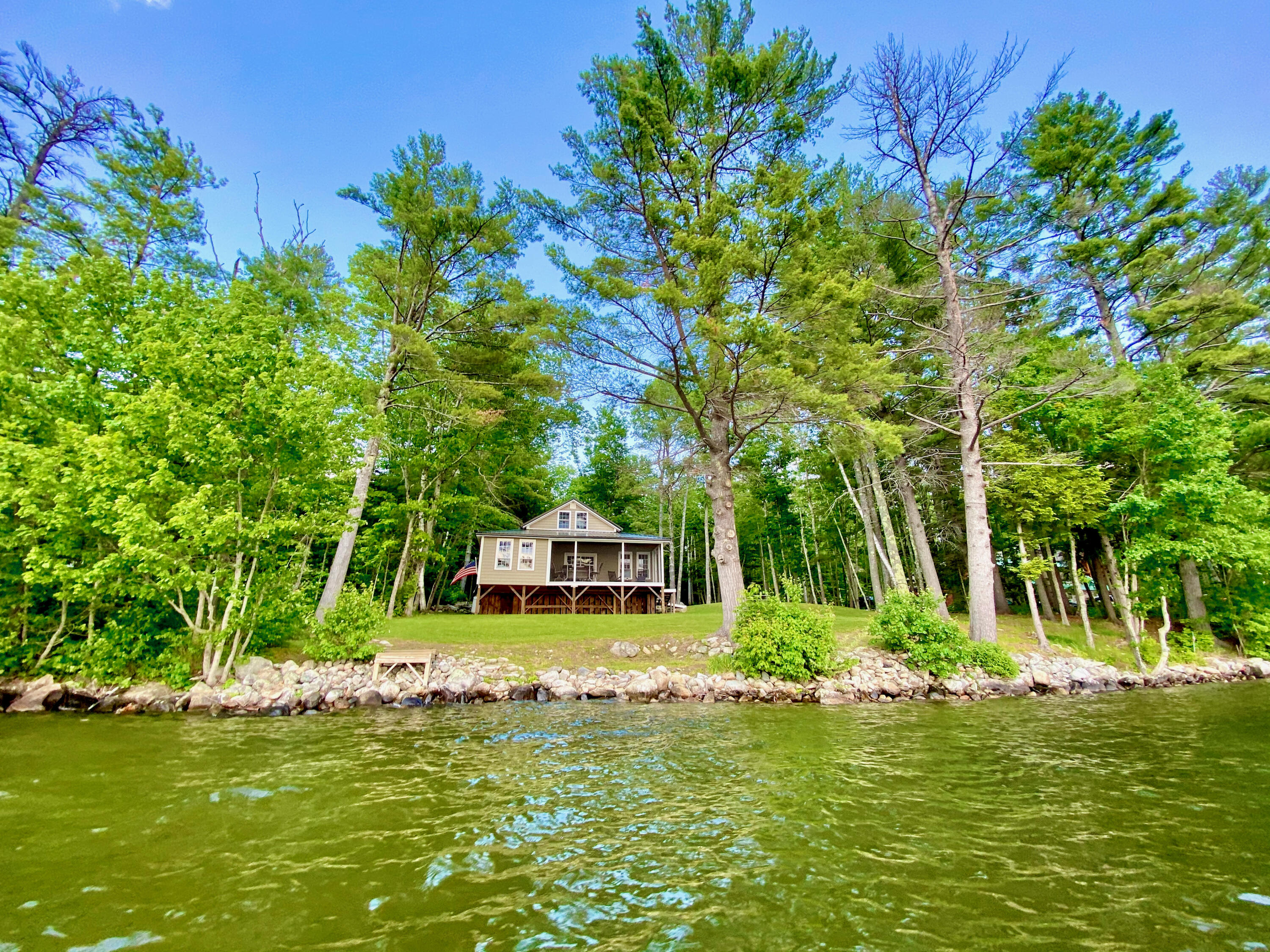 19 Colonel Bogert Drive Rome, ME 04963 - Photo 75 of 159 FROM LAKE