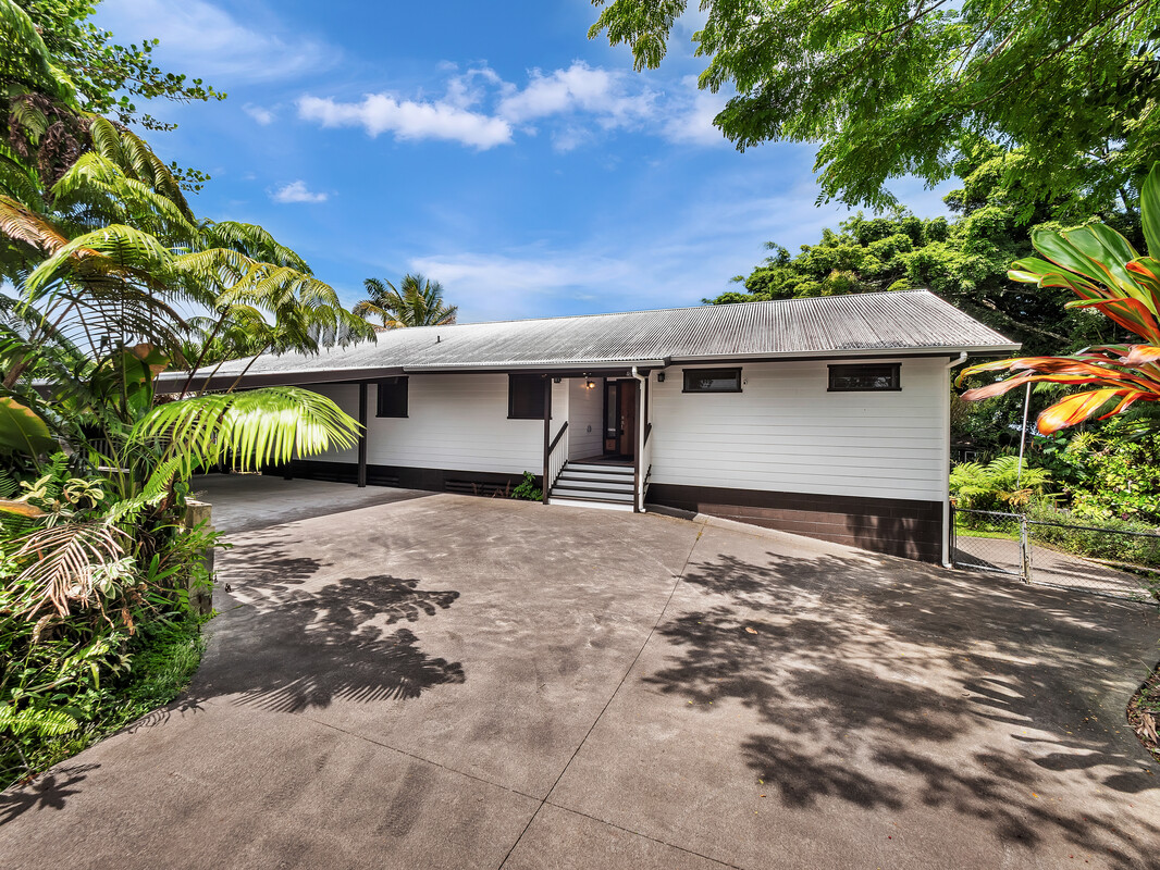 46 Kokea Street Hilo, HI 96720 - Photo 24 of 29 a front view of a house with a yard