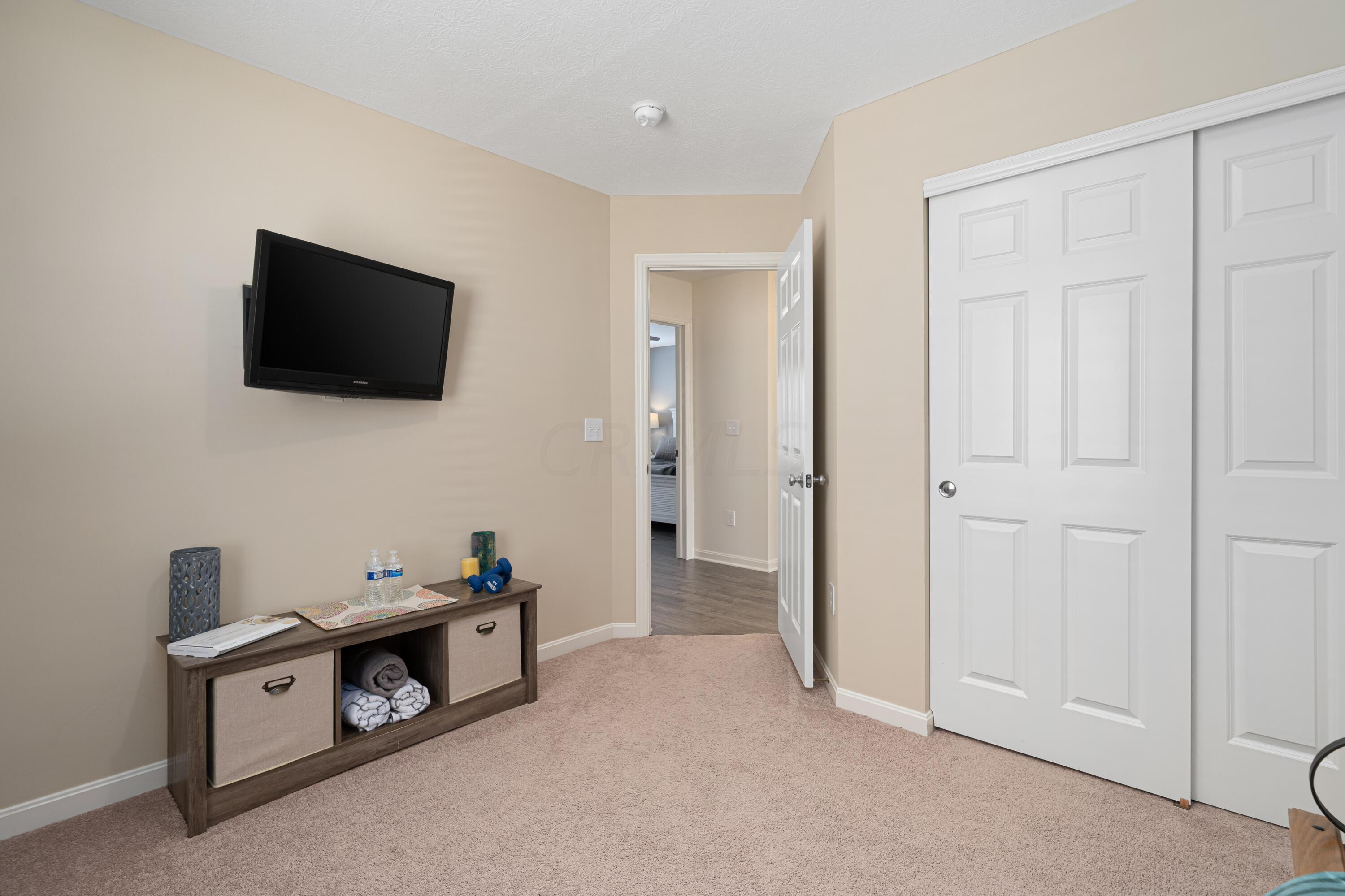 6056 Heckert Road Columbus, OH 43081 - Photo 31 of 42 BR 3. Carpet. White Trim. Ceiling Light.