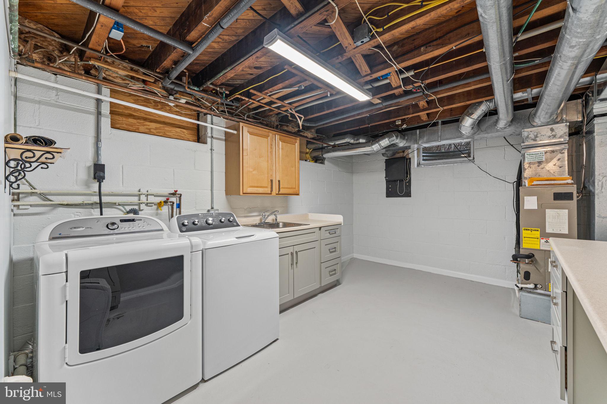 18 Manor Road Paoli, PA 19301 - Photo 30 of 41 Lower level laundry room.