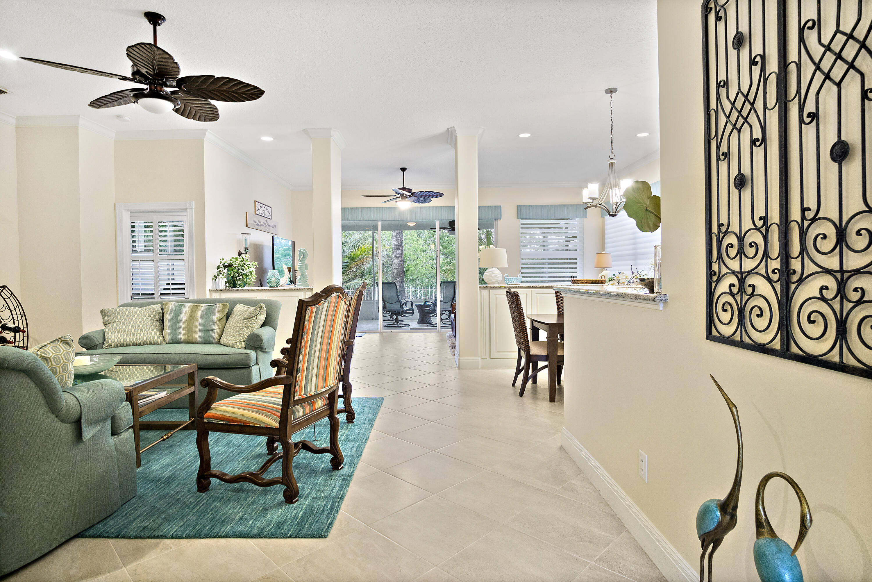 5058 Southeast Inkwood Way Hobe Sound, FL 33455 - Photo 6 of 36 a living room with furniture