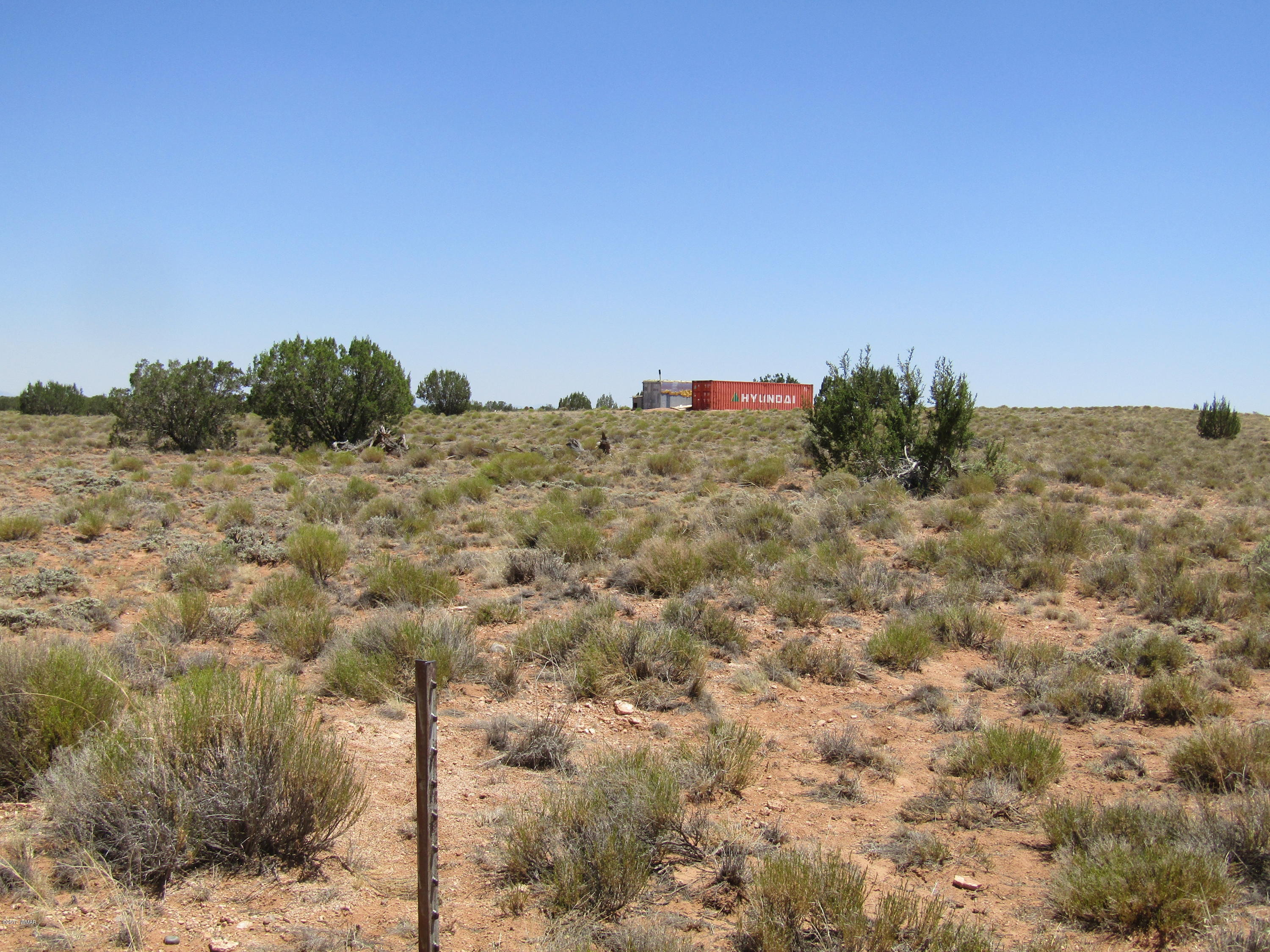 5187 Old Snowflake-Holbrook Road Snowflake, AZ 85937 - Photo 2 of 6 a view of a dry yard with trees