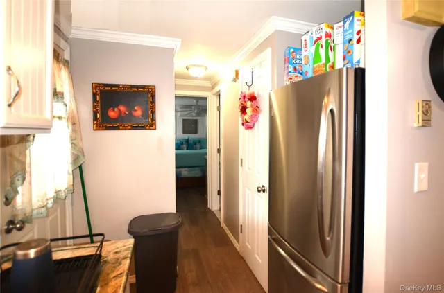 a bedroom with furniture and a bed