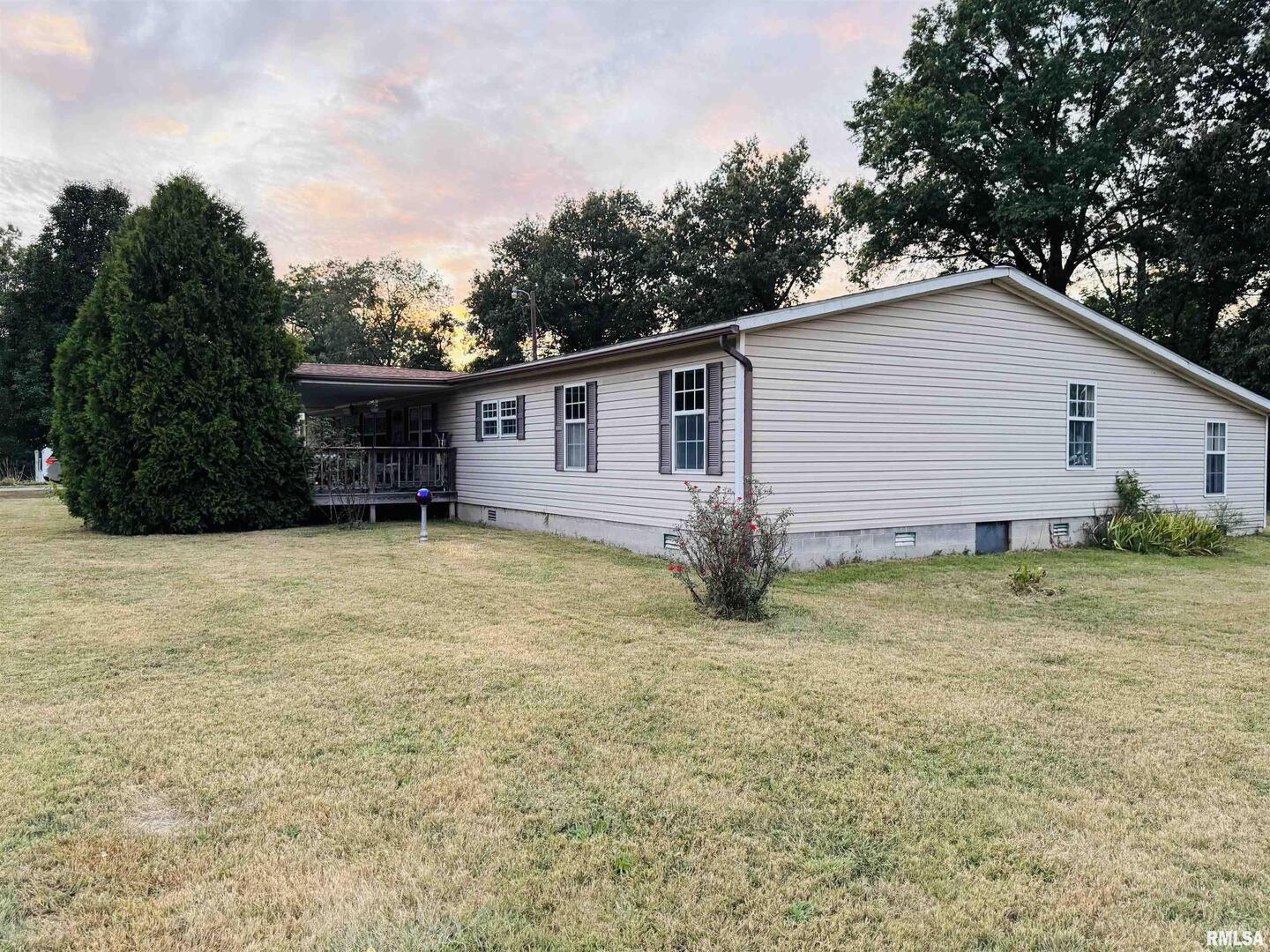 3920 Herrin Road Carterville, IL 62918 - Photo 3 of 34 a view of a house with a yard and potted plants