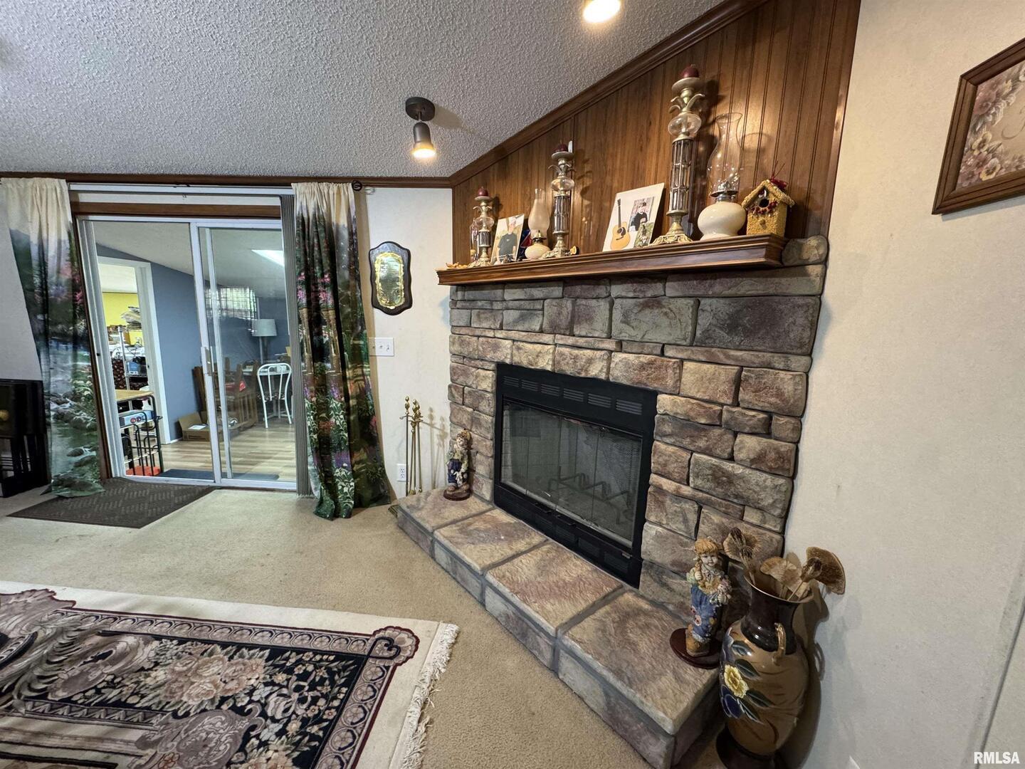 3920 Herrin Road Carterville, IL 62918 - Photo 10 of 34 a living room with furniture and a fireplace