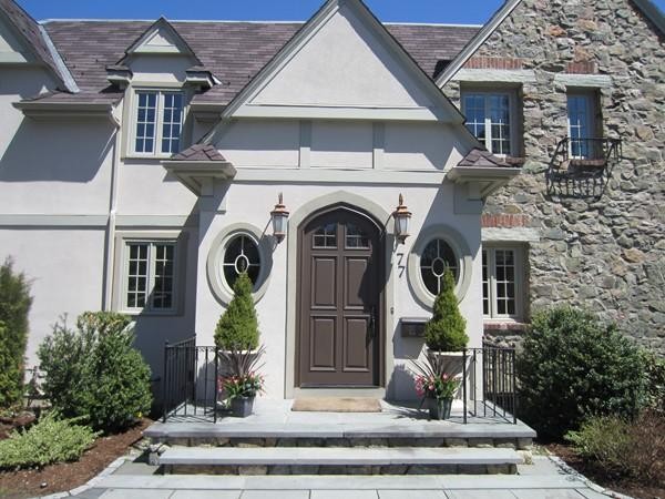 77 Cliff Road Wellesley, MA 02481 - Photo 2 of 29 a front view of a house