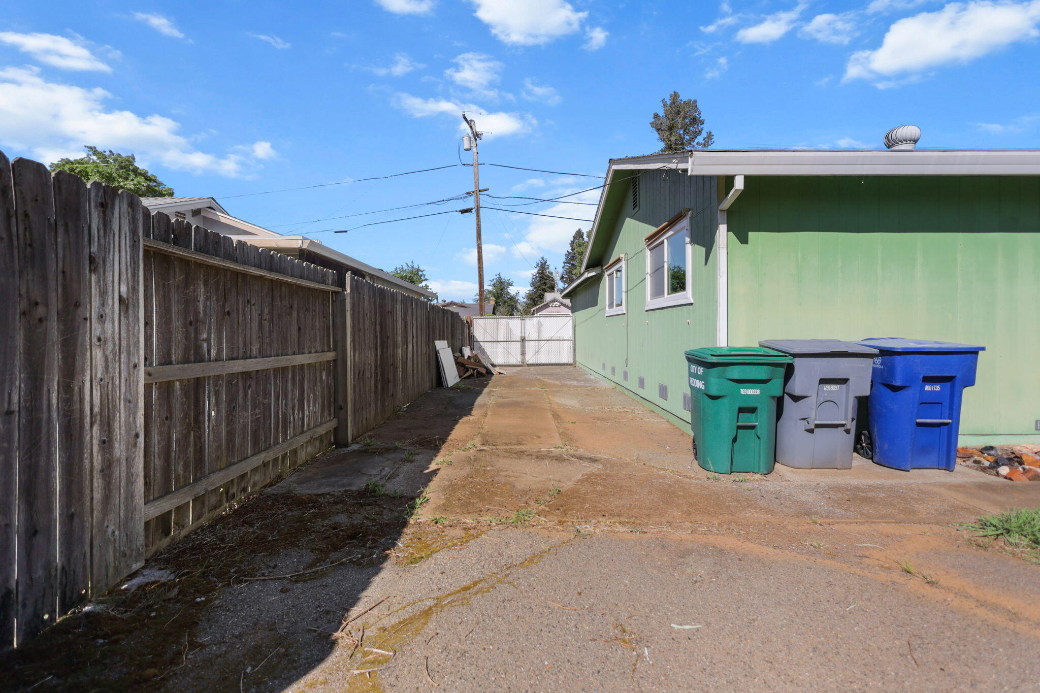 2631 Alfreda Way Redding, CA 96002 - Photo 13 of 16 a view of a back yard of the house