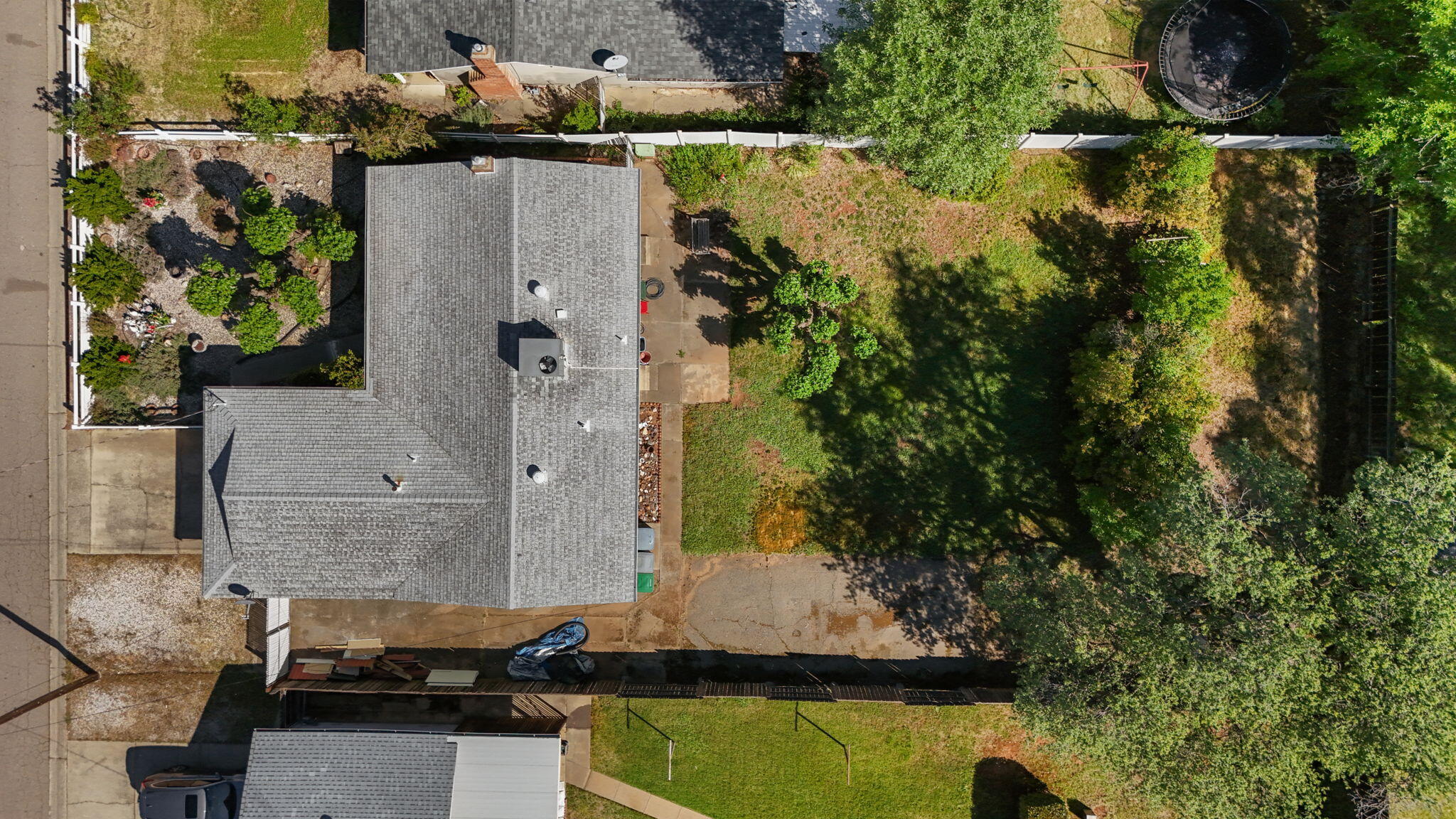 2631 Alfreda Way Redding, CA 96002 - Photo 16 of 16 an aerial view of a house with a yard