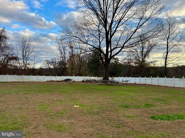 a view of a wooden deck