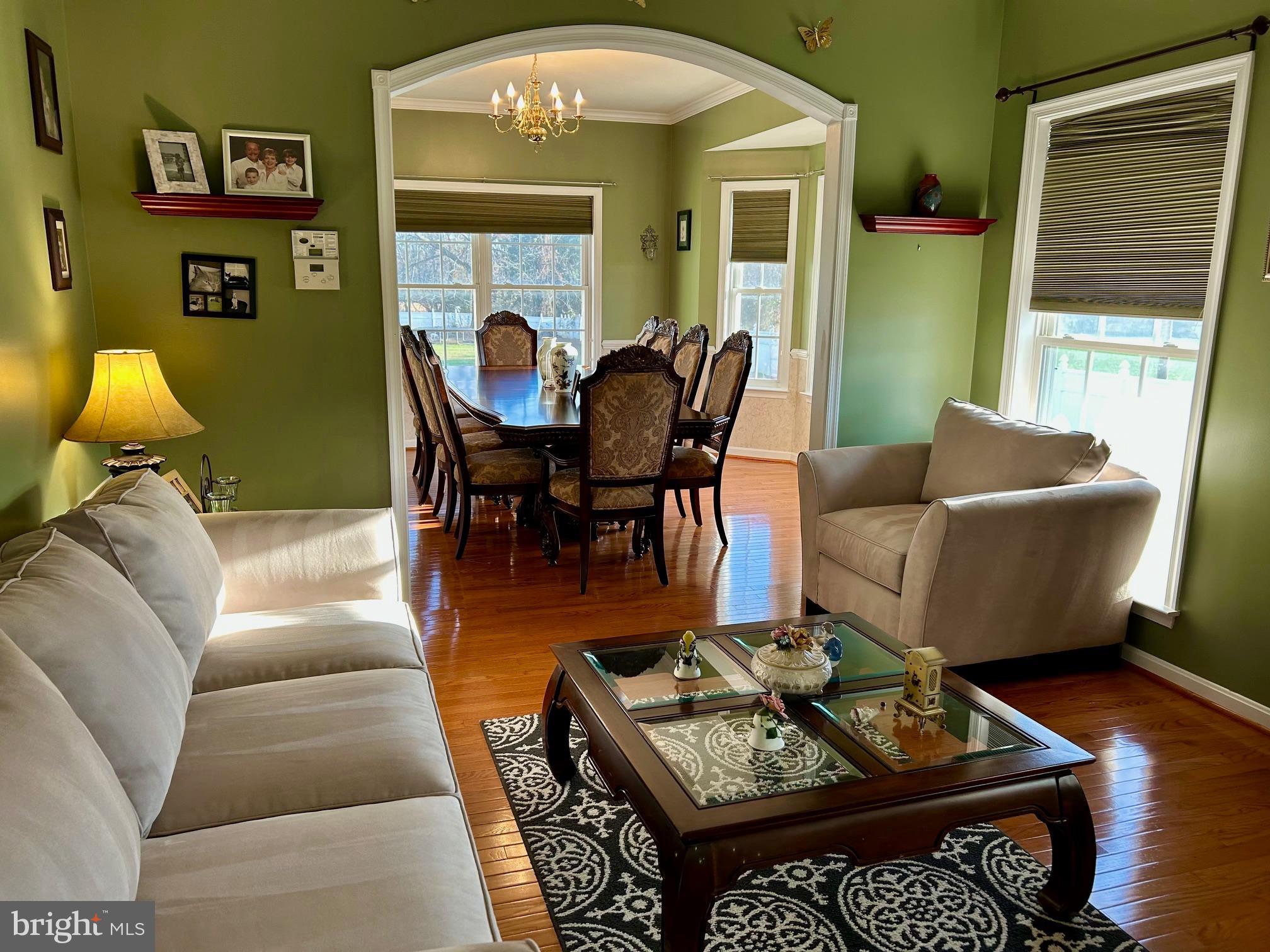 17741 Troyer Road White Hall, MD 21161 - Photo 4 of 26 a living room with furniture and a large window