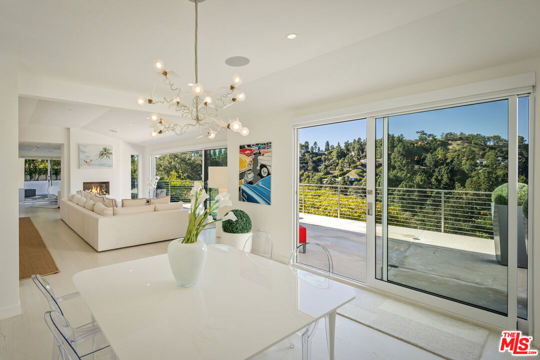 9422 Readcrest Drive Beverly Hills, CA 90210 - Photo 16 of 34 a view of kitchen with furniture and large windows