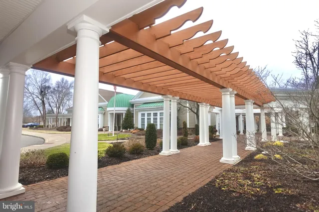 a porch with view of outdoor space