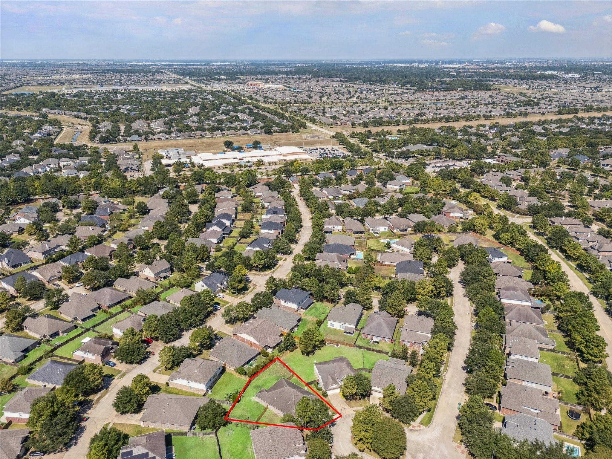 26110 Pointer Ridge Lane Katy, TX 77494 - Photo 2 of 25 an aerial view of residential building with parking space