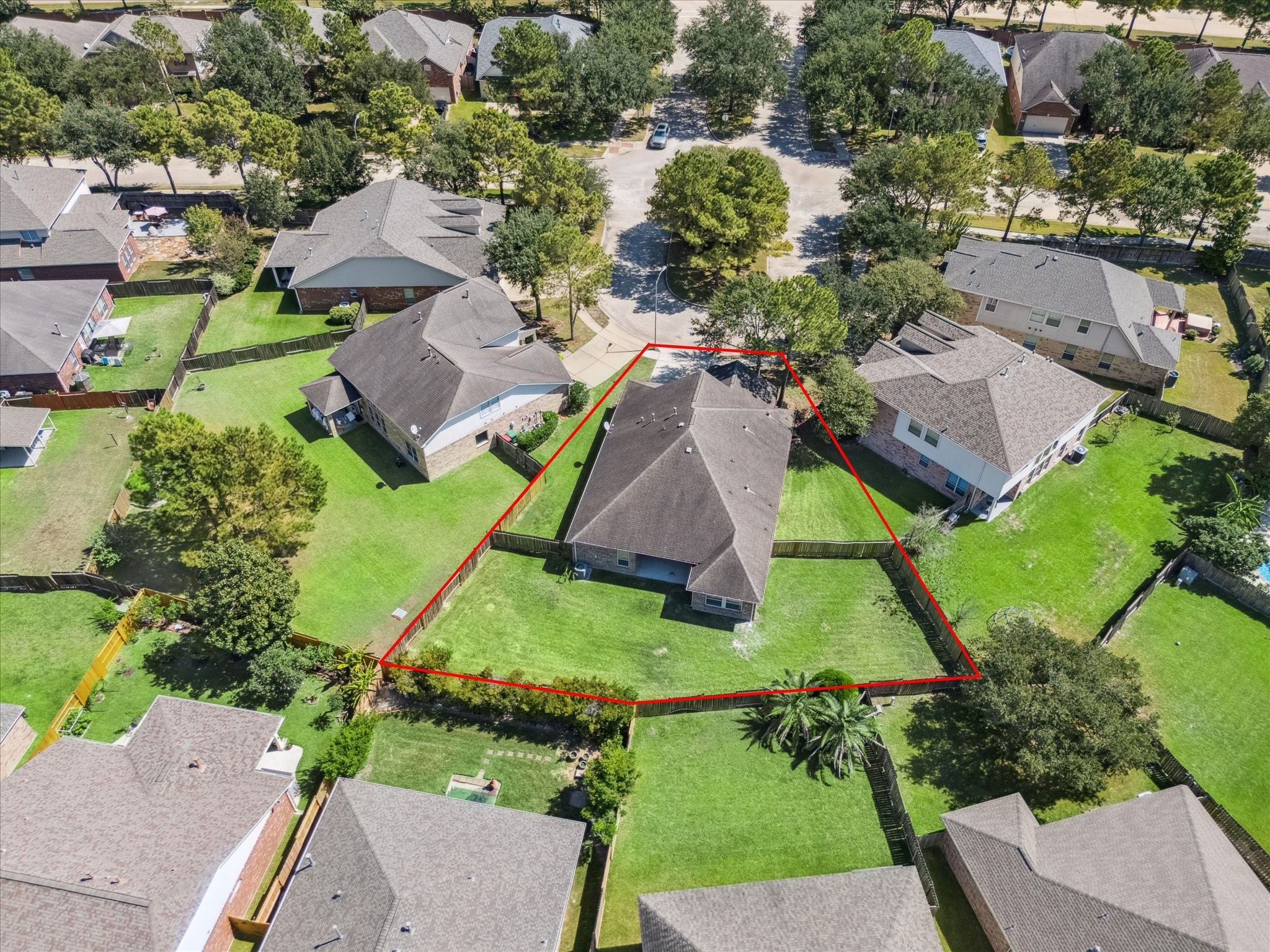 26110 Pointer Ridge Lane Katy, TX 77494 - Photo 3 of 25 an aerial view of a house with a garden