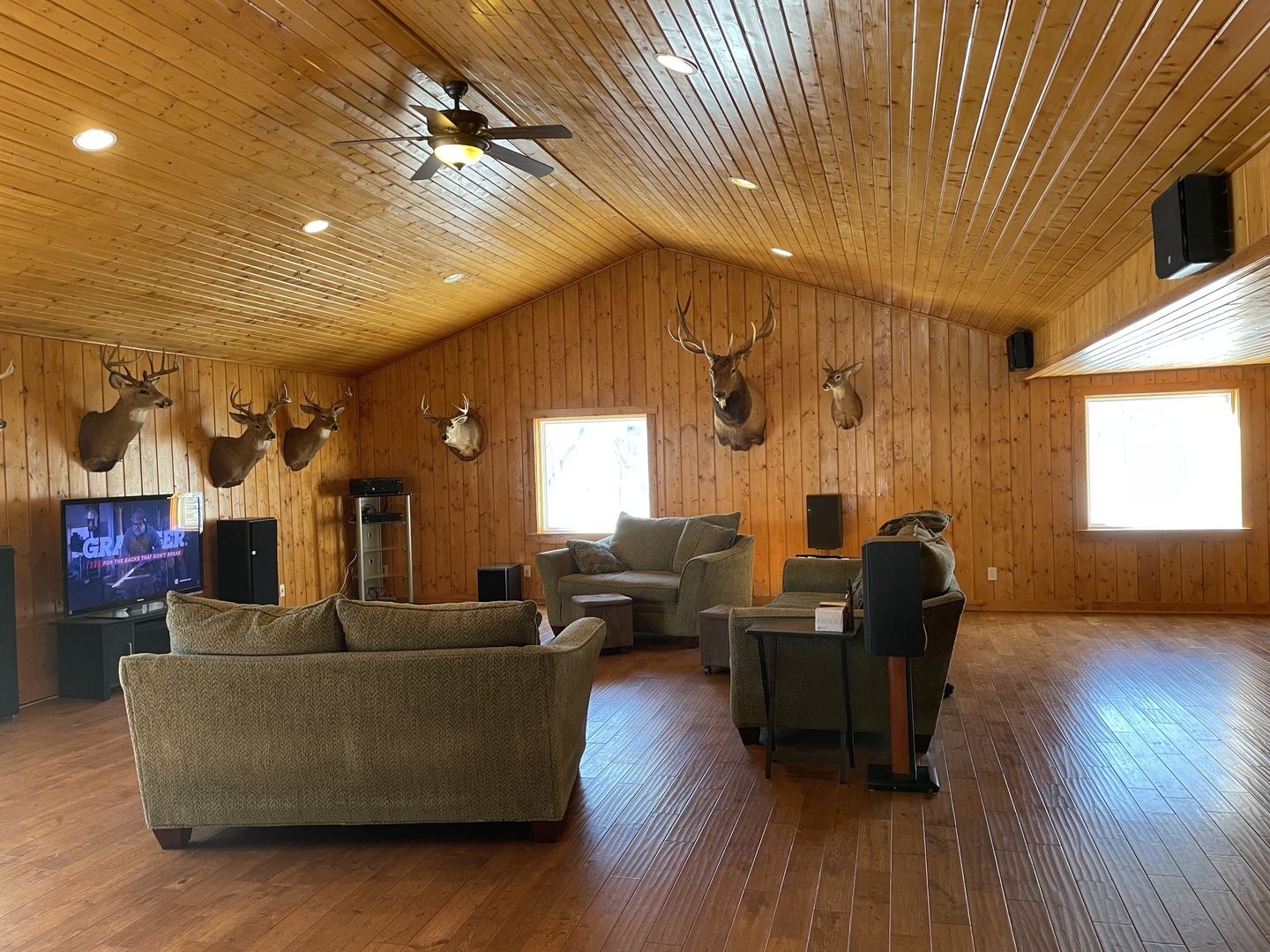 5650 West Bluff Road Morris, IL 60450 - Photo 14 of 53 a living room with furniture and wooden floor