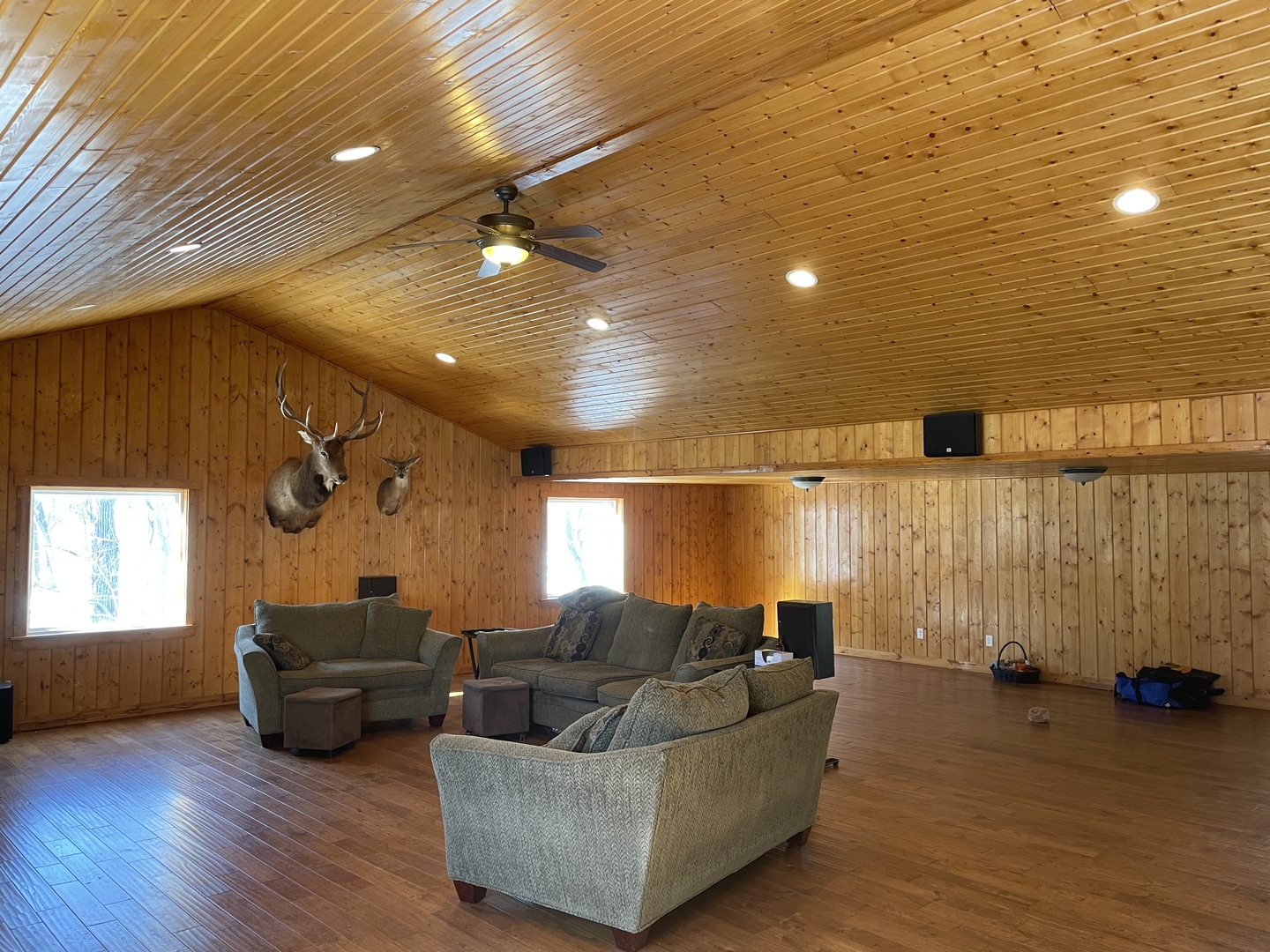 5650 West Bluff Road Morris, IL 60450 - Photo 17 of 53 a living room with furniture and a flat screen tv