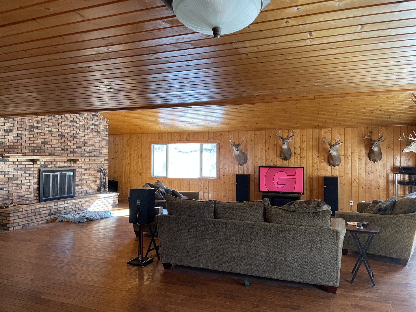 5650 West Bluff Road Morris, IL 60450 - Photo 18 of 53 a living room with furniture and a flat screen tv
