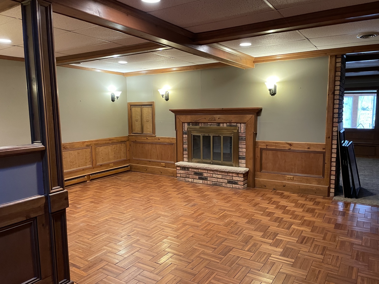 5650 West Bluff Road Morris, IL 60450 - Photo 35 of 53 a view of empty room with a fireplace
