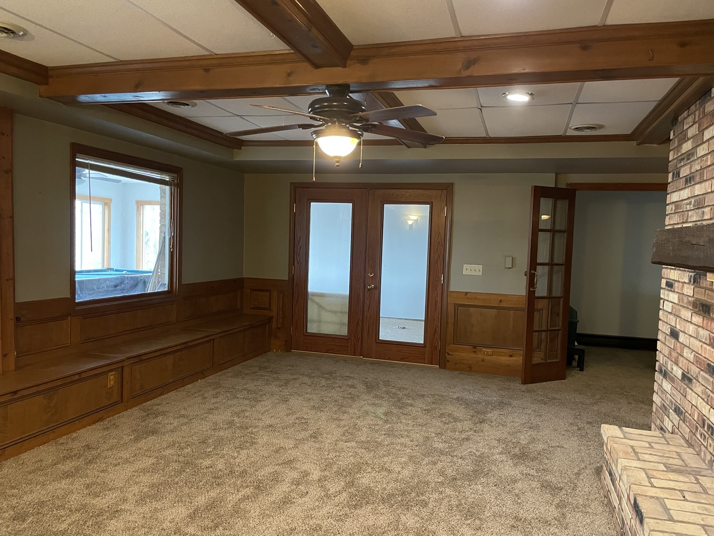 5650 West Bluff Road Morris, IL 60450 - Photo 41 of 53 a view of an empty room with a fireplace
