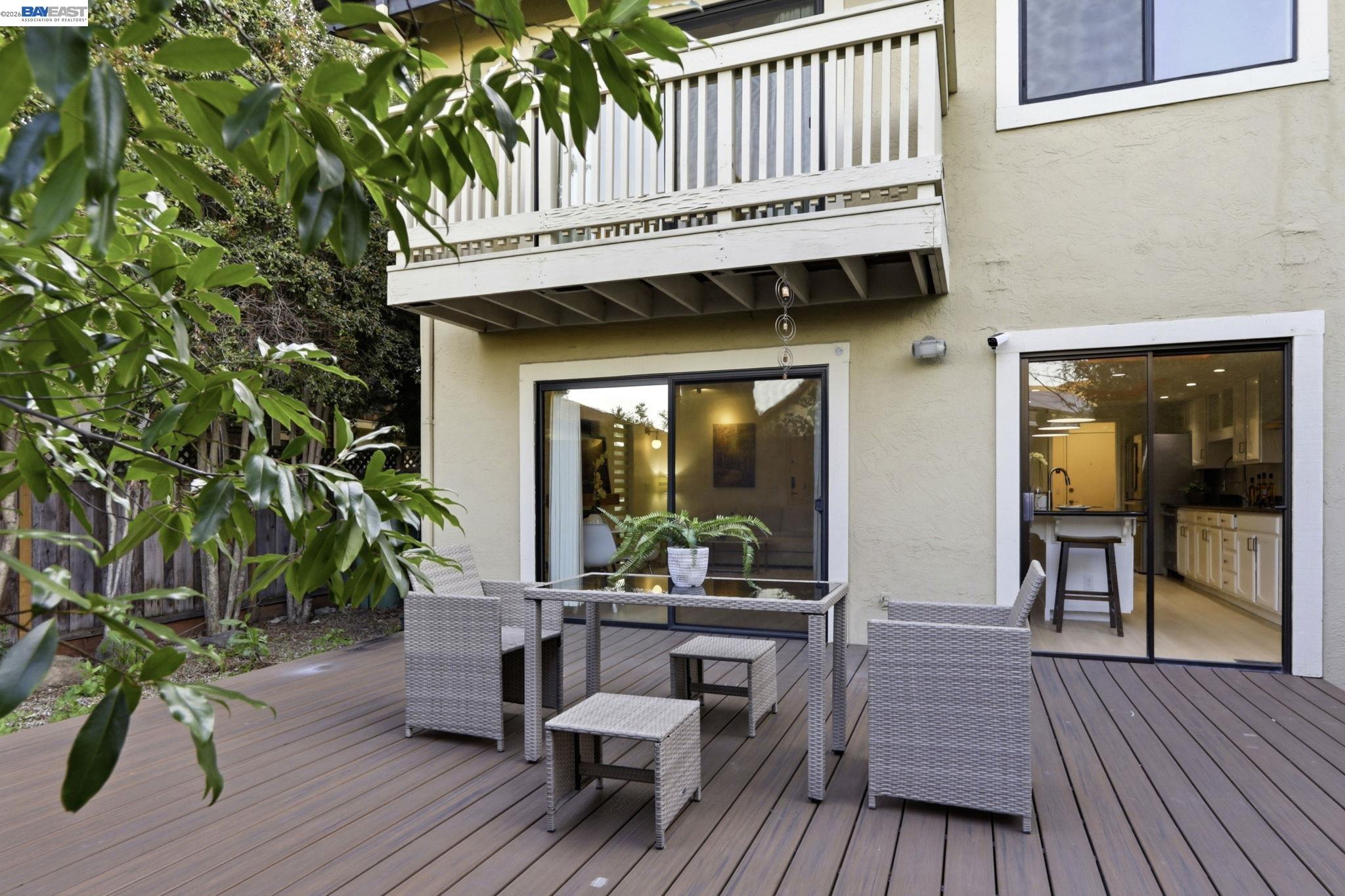 60 Jacklin Place Milpitas, CA 95035 - Photo 44 of 45 a view of balcony with table and chairs