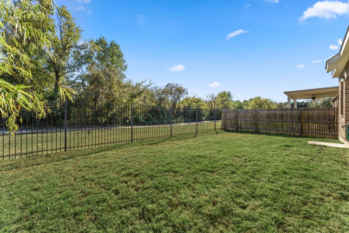 740 Aliso Trail Leander, TX 78641 - Photo 27 of 35 a view of a backyard