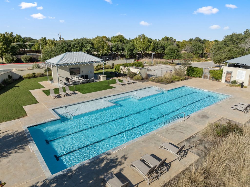 740 Aliso Trail Leander, TX 78641 - Photo 33 of 35 a view of a lake with couches